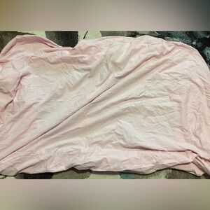 5/$20 Light Pink Cotton Crib Sheet
